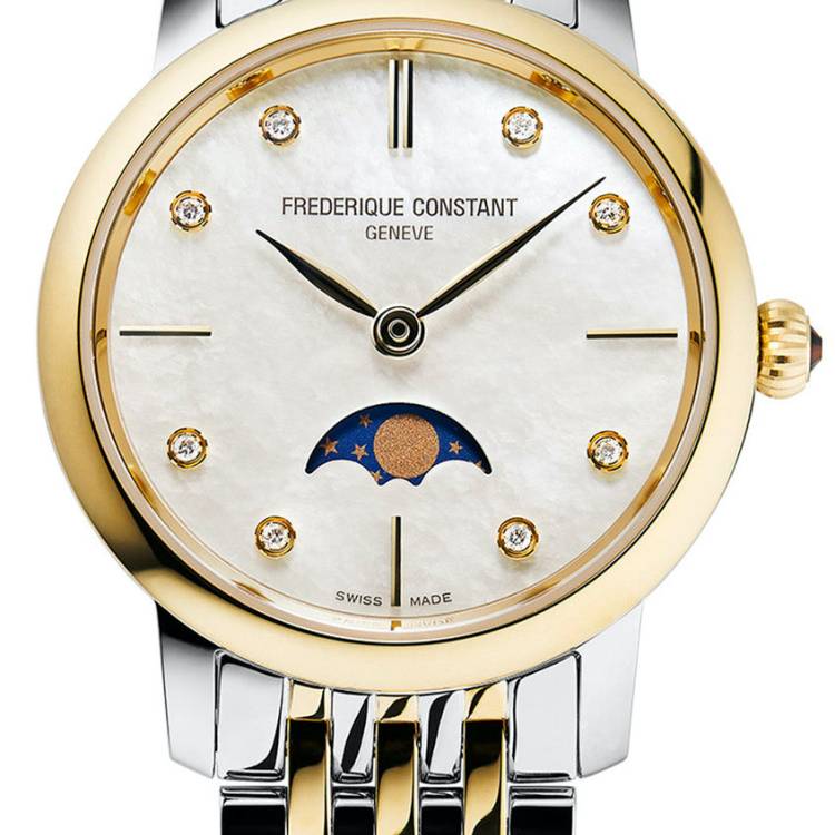 Frederique Constant Watch Slimline Ladies - White