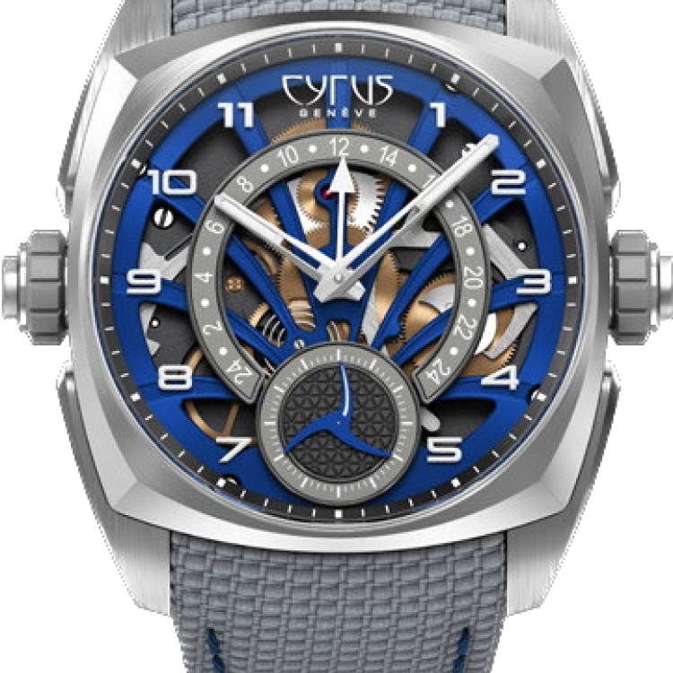 Cyrus Watch Klepcys GMT Ocean Blue Limited Edition