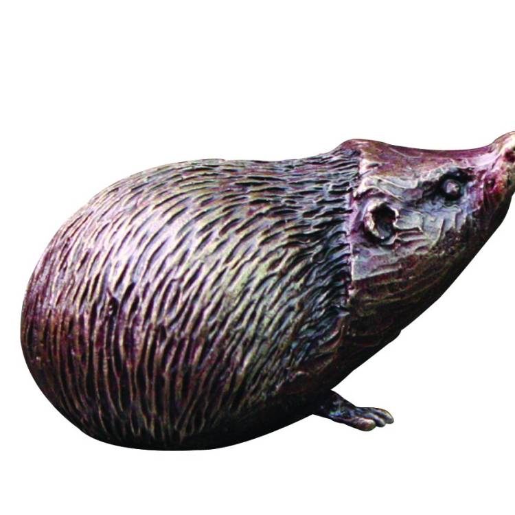 Art In Bronze Hedgehog Figurine