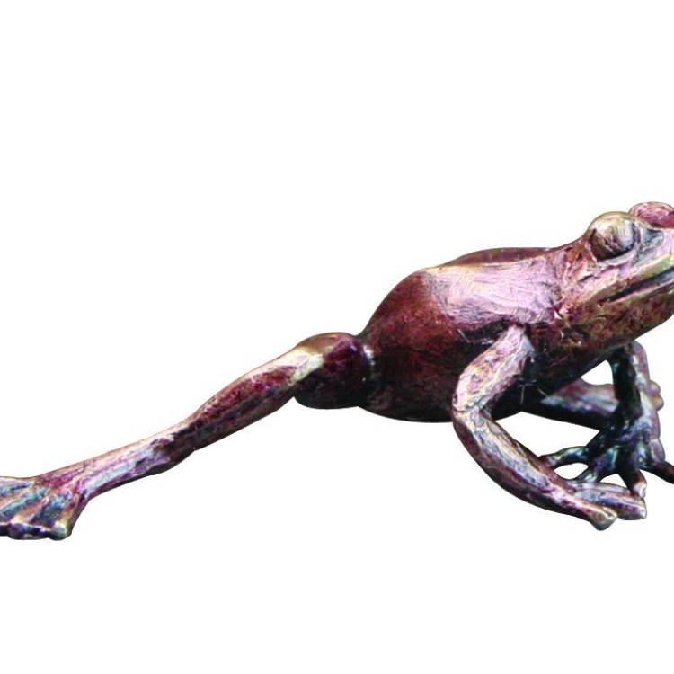 Art In Bronze Frog Figurine