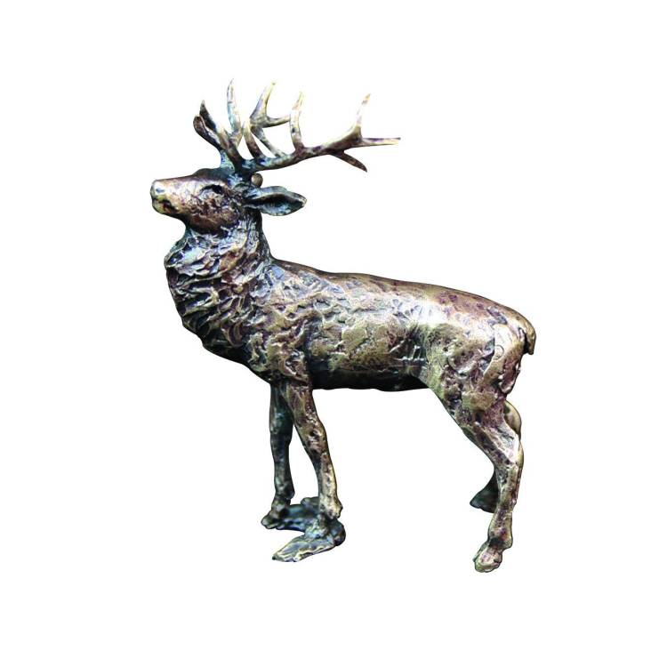 Art In Bronze Stag Figurine