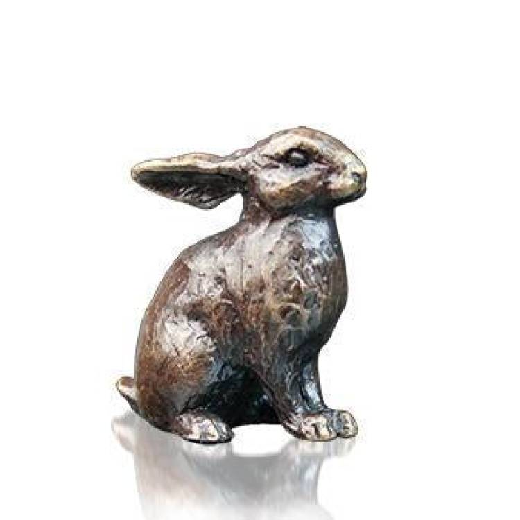 Art In Bronze Bunny Figurine