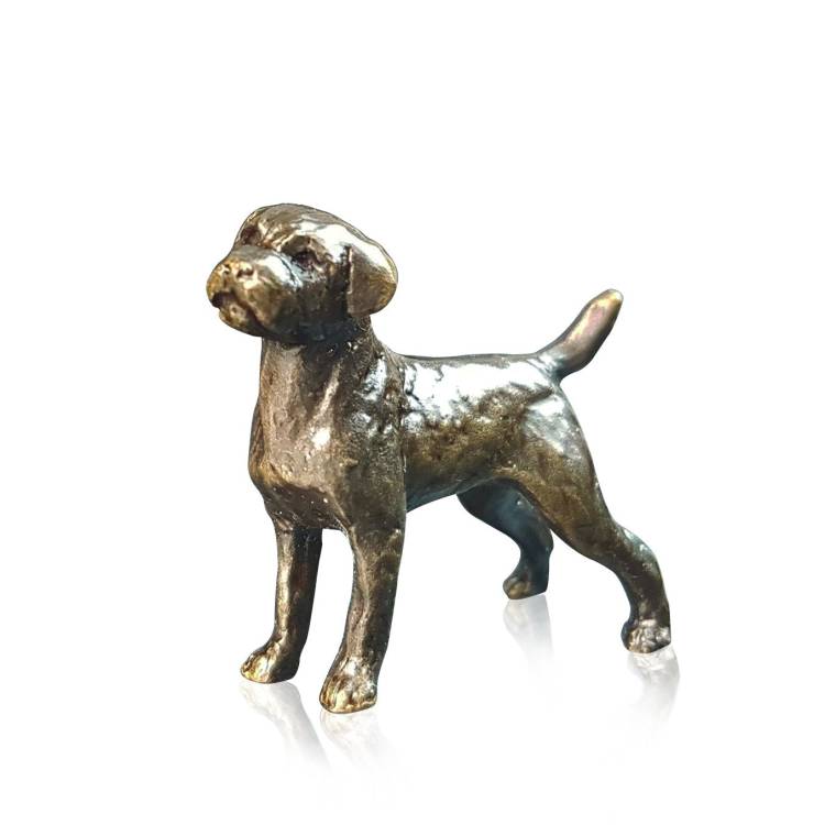 Art In Bronze Border Terrier Figurine