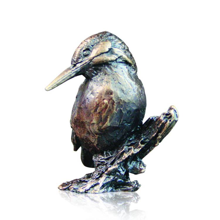 Art In Bronze Kingfisher Figurine