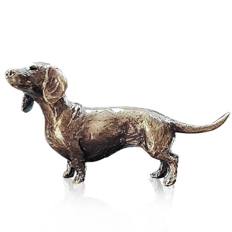Art In Bronze Dachshund Figurine
