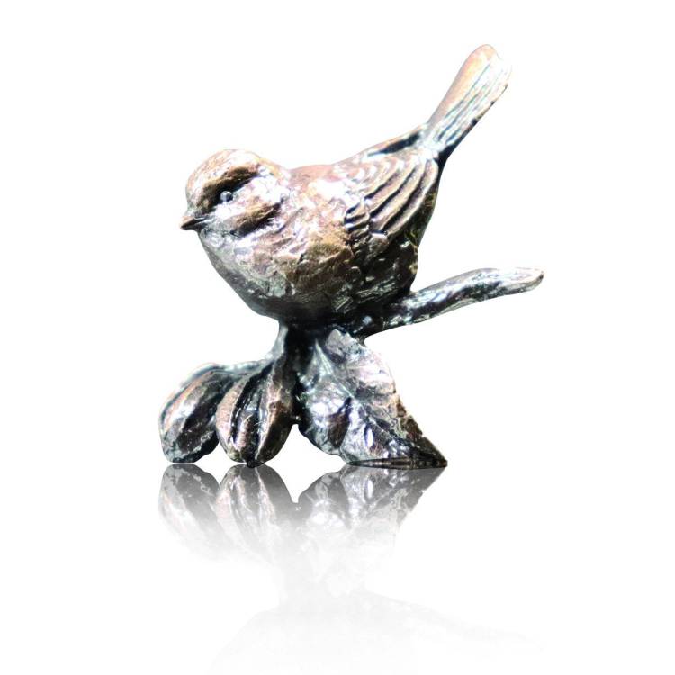 Art In Bronze Blue Tit Figurine