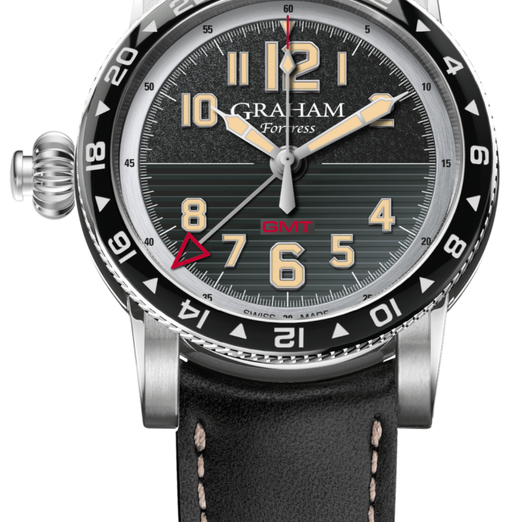 Graham Watch Fortress GMT Black - Black
