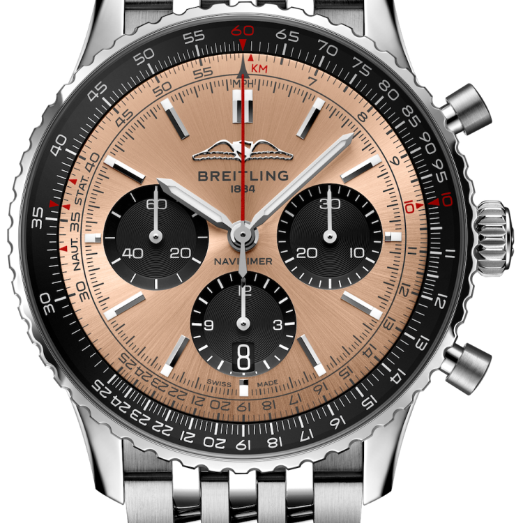 Breitling Watch Navitimer B01 Chronograph 43 Bracelet - Copper