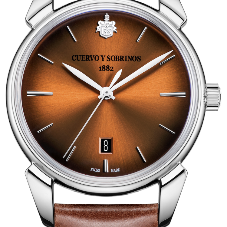 Cuervo y Sobrinos Watch Historiador Asturias Brown - Brown