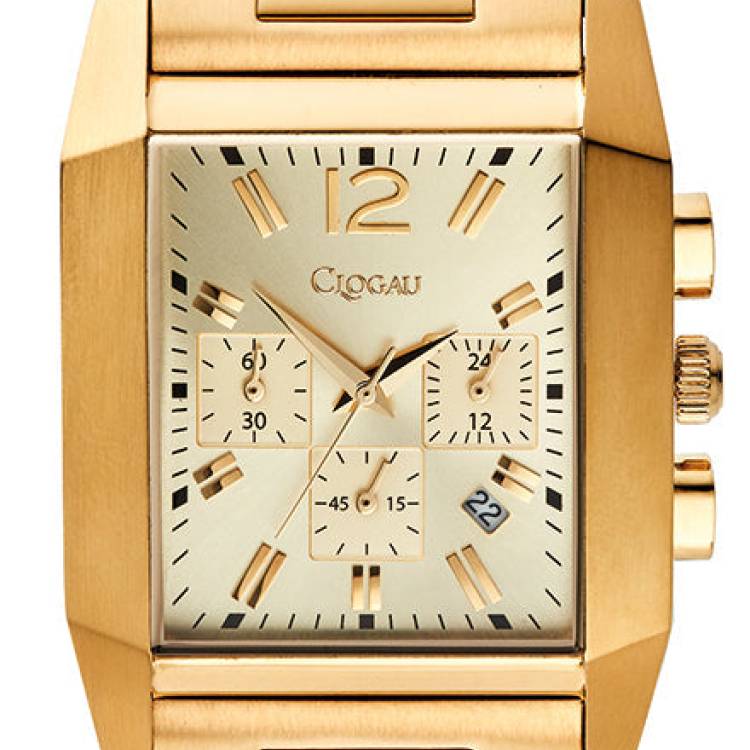 Clogau Watch Classic Yellow Gold Mens - Gold