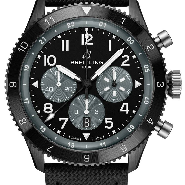 Breitling Watch Super AVI B04 Chronograph GMT 46 Mosquito Night Fighter
