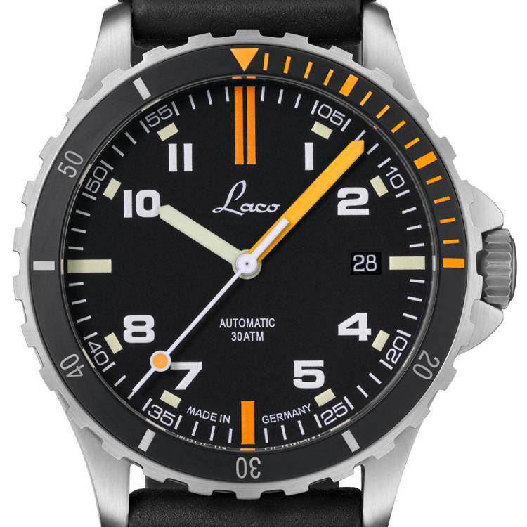 Laco Watch Squad Mojave 39 Rubber - Black