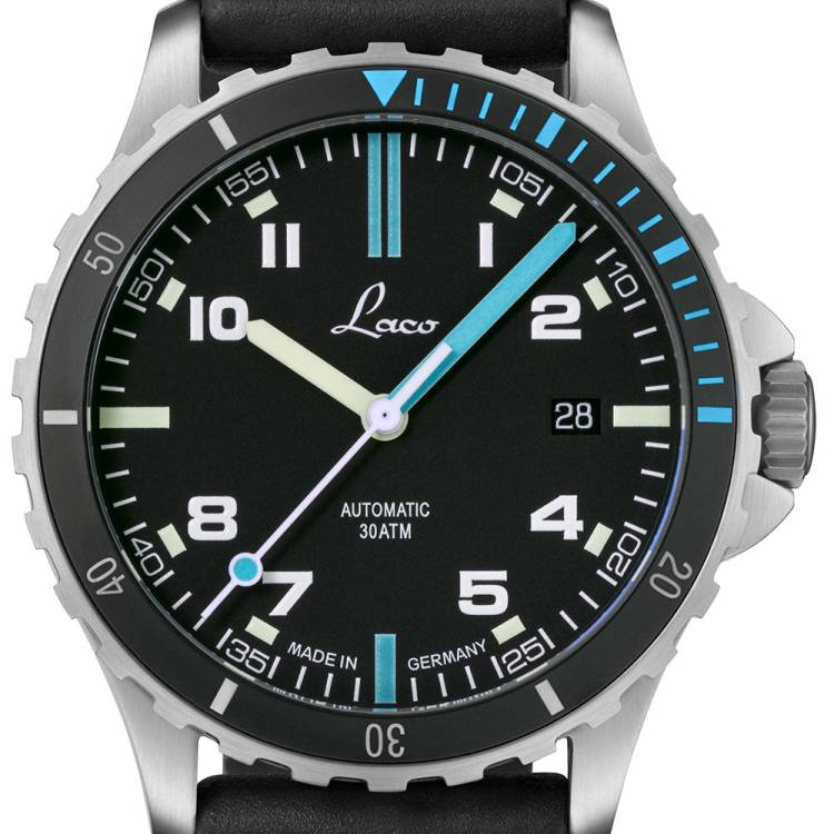 Laco Watch Squad Atlantik 39 Rubber - Black