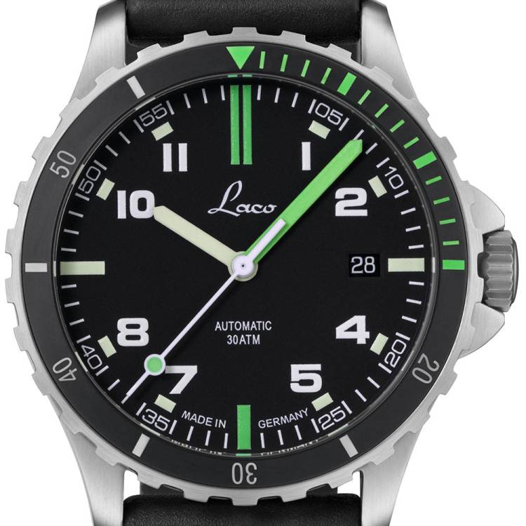 Laco Watch Squad Amazonas 39 Rubber - Black