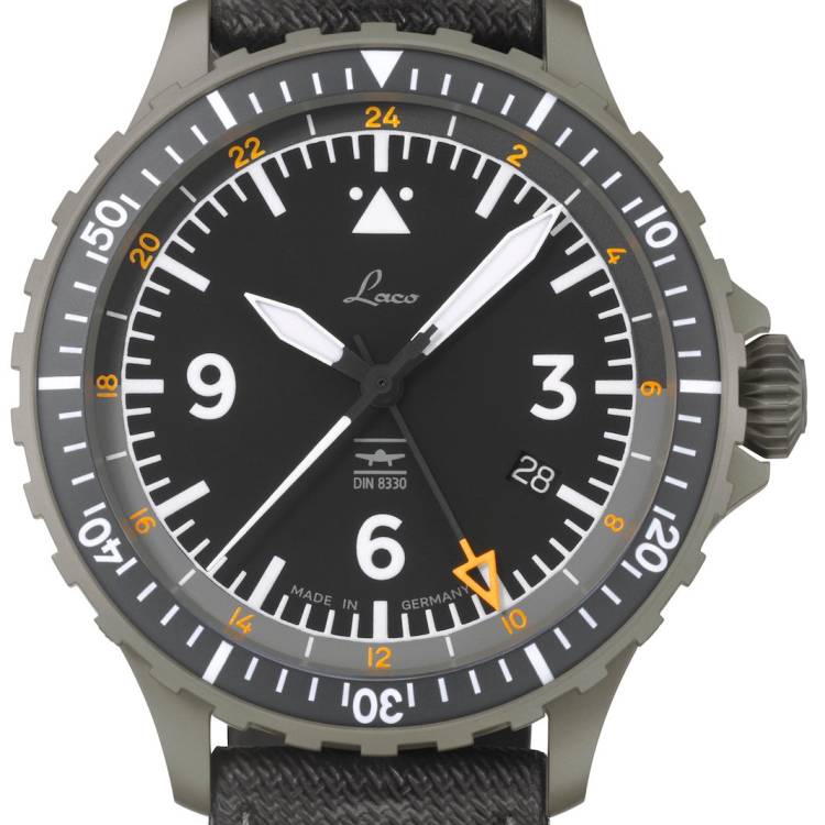Laco Watch Pilot Hamburg GMT DIN 830