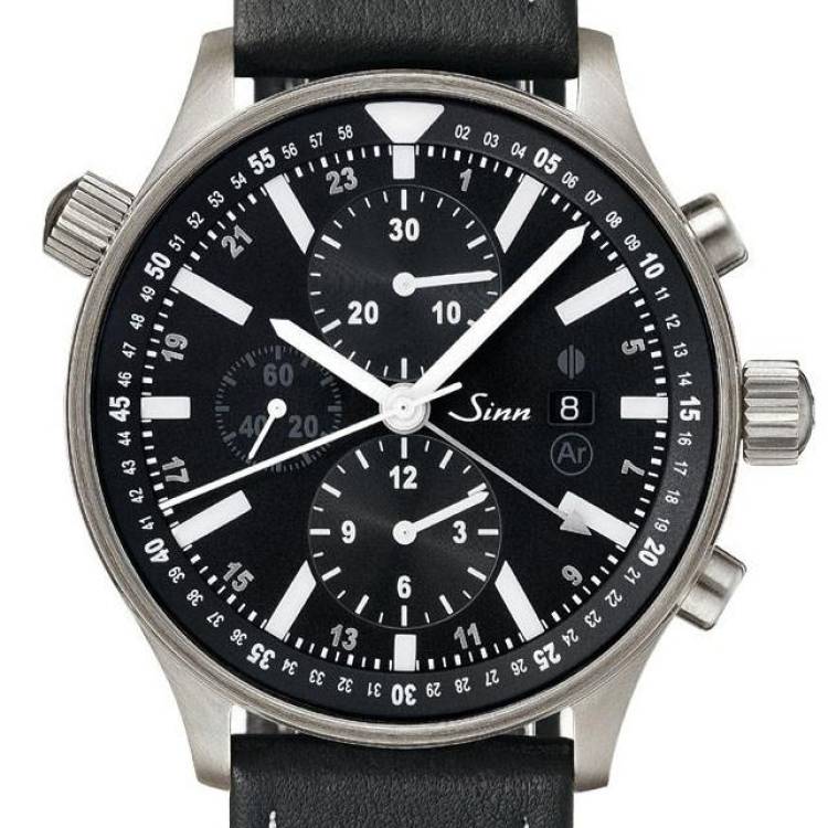 Sinn Watch 900 Pilot Leather - Black