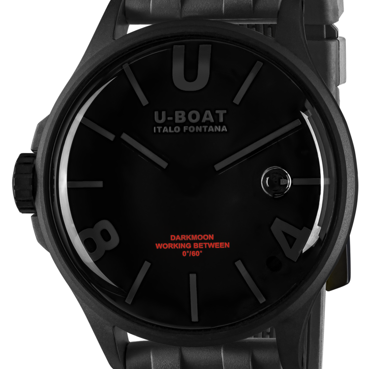 U-Boat Watch Darkmoon 44 Black Curve PVD