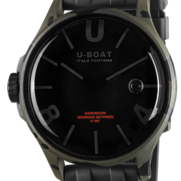U-Boat Watch Darkmoon 40 Camouflage Black Curve
