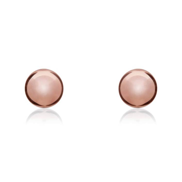 9ct Rose Gold 3mm Ball Stud Earrings