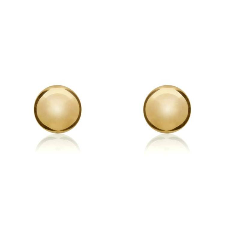 9ct Yellow Gold 3mm Ball Stud Earrings