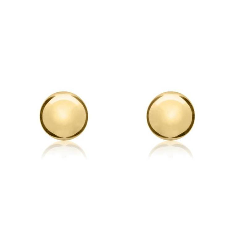 9ct Yellow Gold 4mm Ball Stud Earrings
