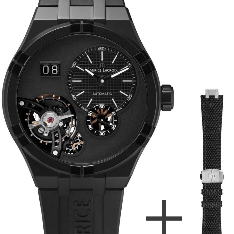 Maurice Lacroix Watch Aikon Master Grand Date Black