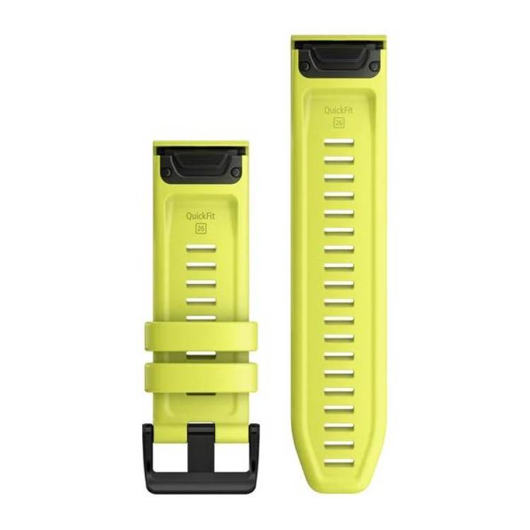 Garmin Watch Band QuickFit 26 Amp Yellow Silicone - Yellow