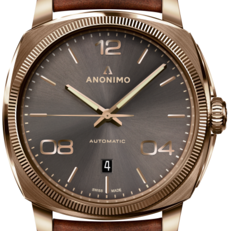 Anonimo Watch Epurato Galvanic Anthracite Sunray - Grey