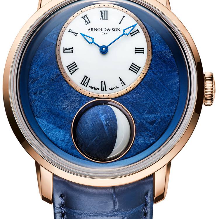 Arnold & Son Watch Luna Magna Meteorite Red Gold Limited Edition