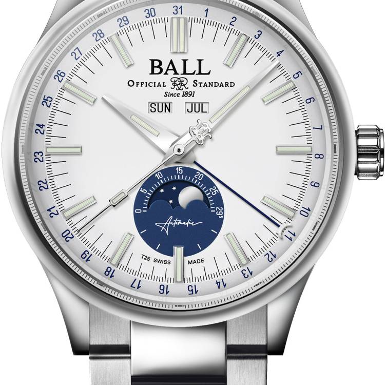 Ball Watch Company Engineer II Moon Calendar Limited Edition - White