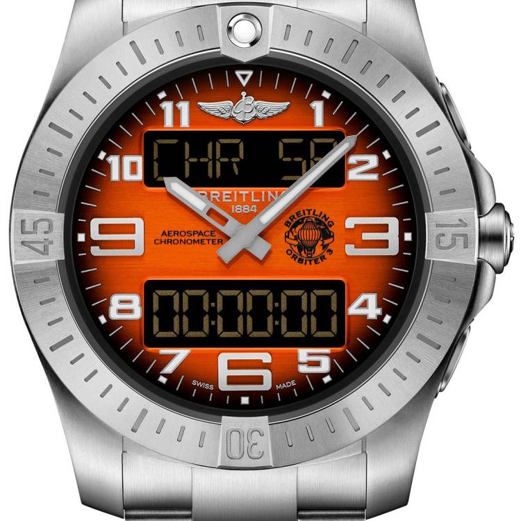 Breitling Watch Professional Aerospace B70 Orbiter 25th Bracelet