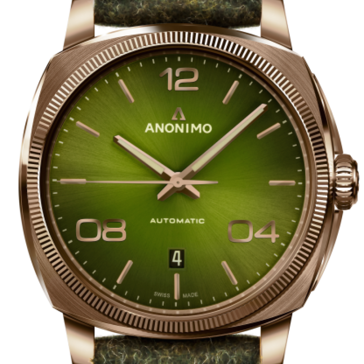 Anonimo Watch Epurato Galvanic Green Sunray - Green