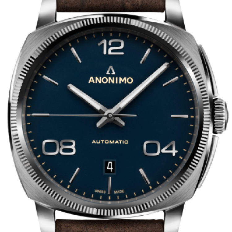 Anonimo Watch Epurato Galvanic Matt Blue - Blue