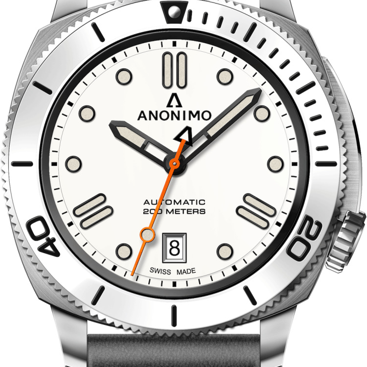 Anonimo Watch Nautilo Classic Mens - White