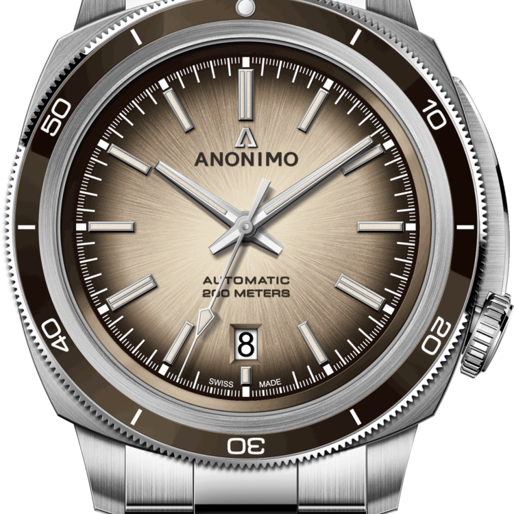 Anonimo Watch Nautilo Vintage Mens - Chocolat