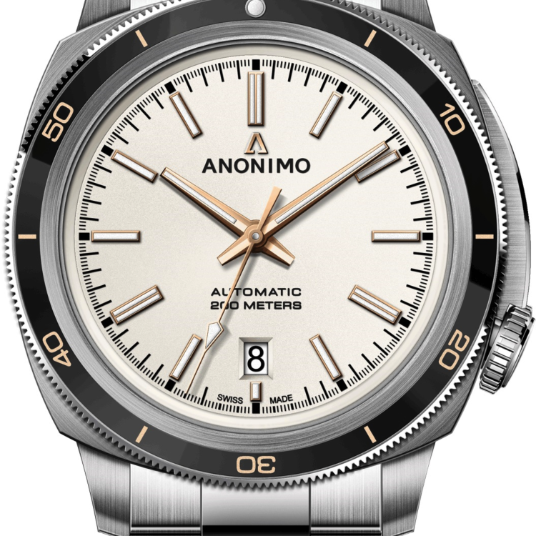 Anonimo Watch Nautilo Vintage Mens - Egg shell