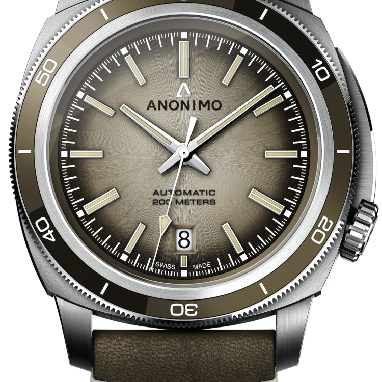 Anonimo Watch Nautilo Vintage Chocolat Mens - Chocolat