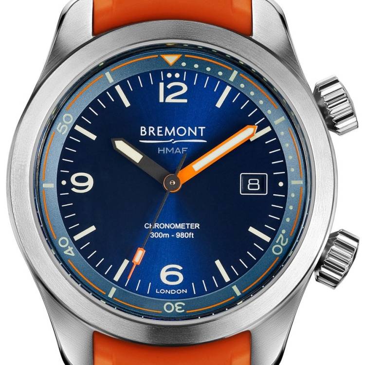 Bremont Watch Armed Forces Argonaut Azure - Blue