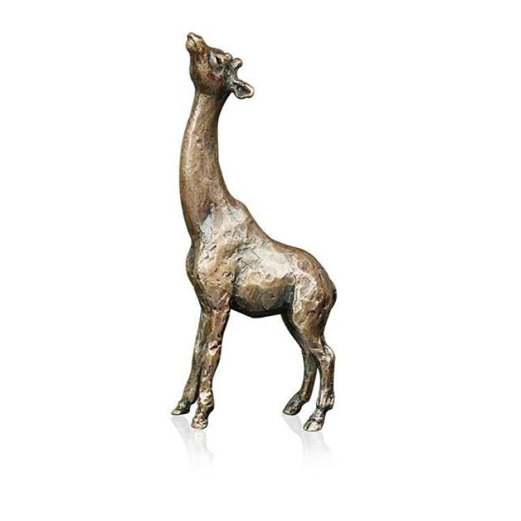 Art In Bronze Giraffe Figurine