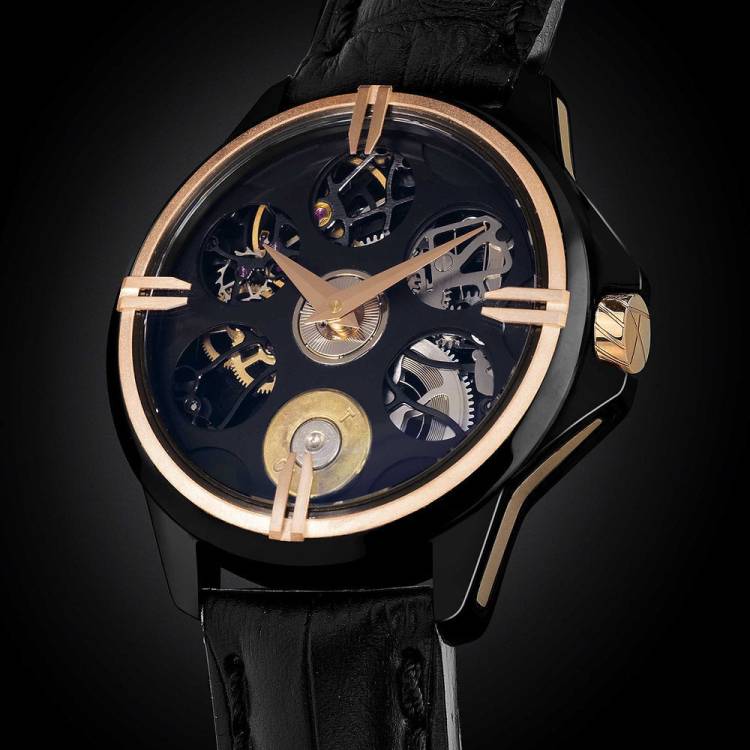 ArtyA Watch A1 Full Black Gold Target Limited Edition