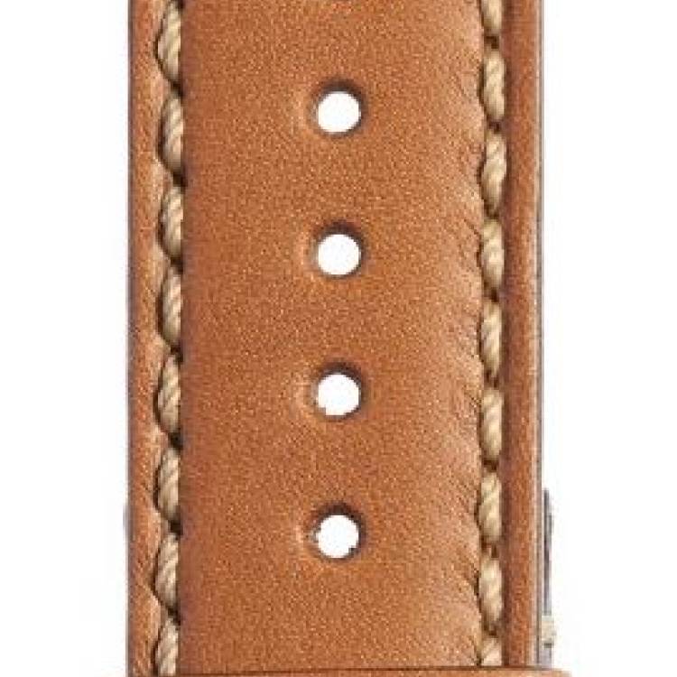 Bell & Ross Strap Vintage BR V2 Golden Heritage Brown Calfskin Large - Brown