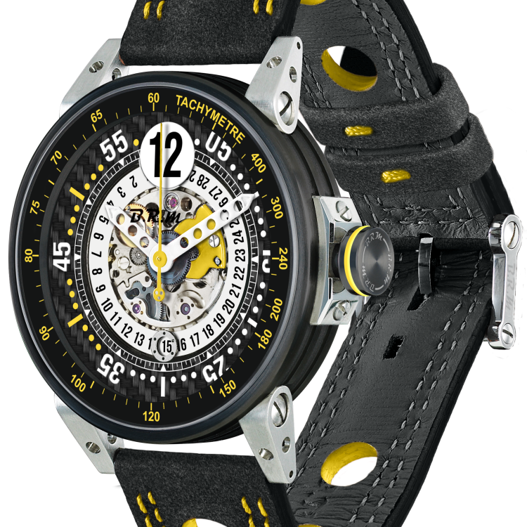 B.R.M. Watch V6-44 Touring Yellow