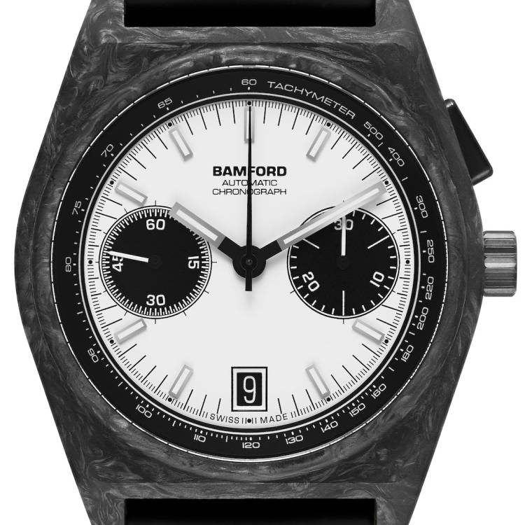 Bamford Watch B347 Panda - White