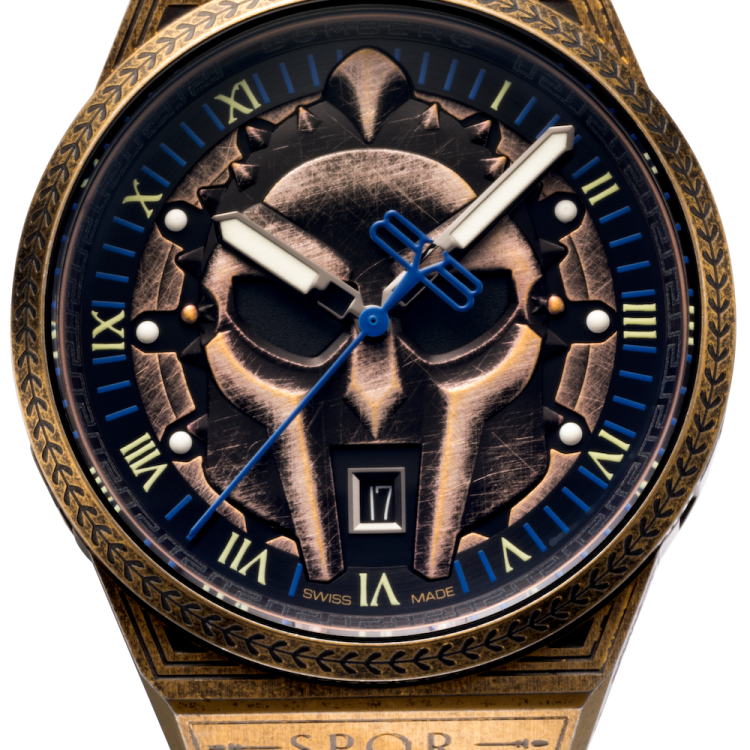 Bomberg Watch Bolt-68 Neo Spartacus Bronze PVD Limited Edition - Black