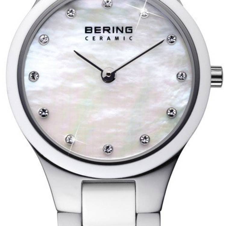 Bering Watch Ceramic Ladies - White