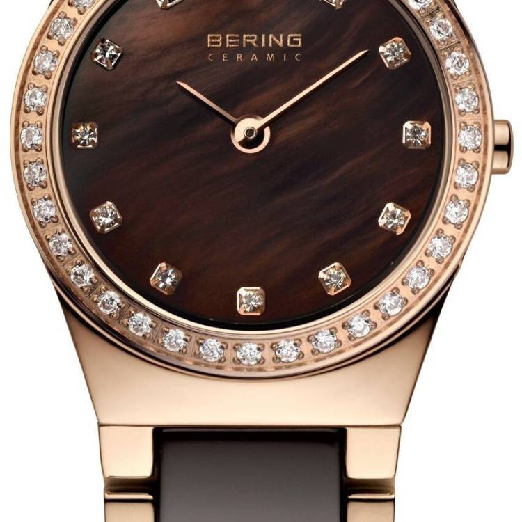 Bering Watch Ceramic Ladies - Brown
