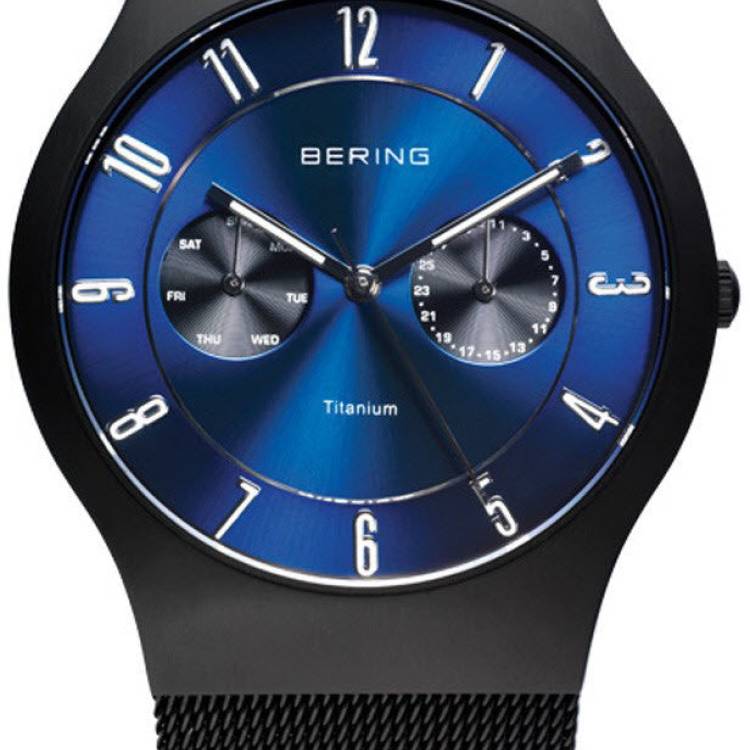 Bering Watch Classic Mens - Blue