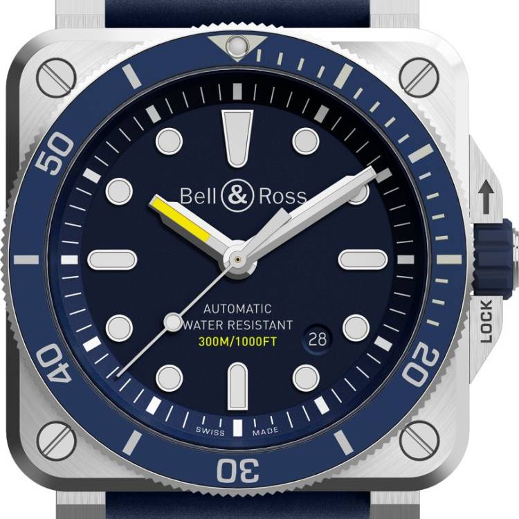 Bell & Ross Watch BR 03 92 Diver Blue