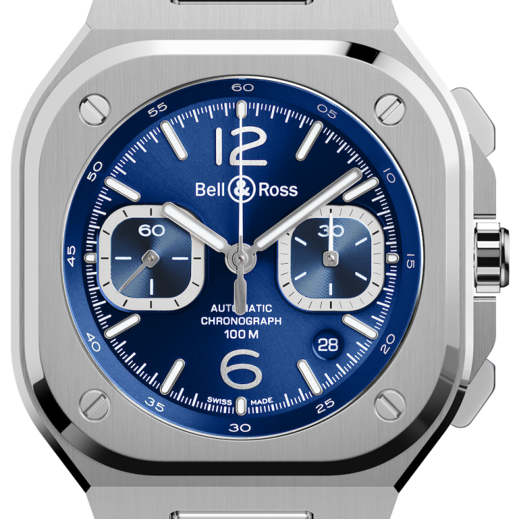 Bell & Ross Watch BR 05 Chrono Blue Steel