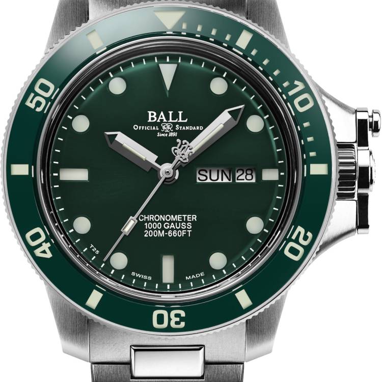 Ball Watch Company Engineer Hydrocarbon Original Green - Green